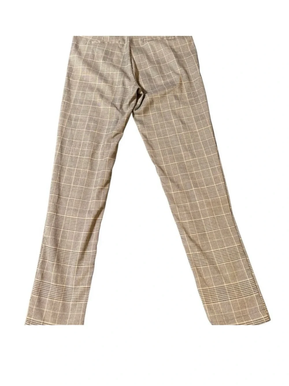 Aqua Women's Black Checkered Trousers XS - Picture 3 of 5